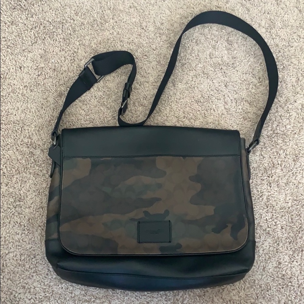 Coach Camo Laptop Bag